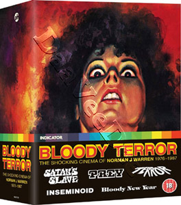 Bloody Terror: The Shocking Cinema of Norman J Warren - 5-Disc Boxset (Blu-Ray)